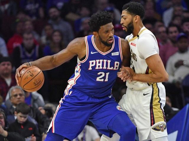  恩比德统治攻防两端76人轻取公牛锁定东部前四位置